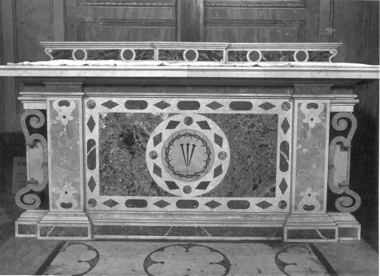 altare - a mensa, opera isolata - ambito bresciano (sec. XX)