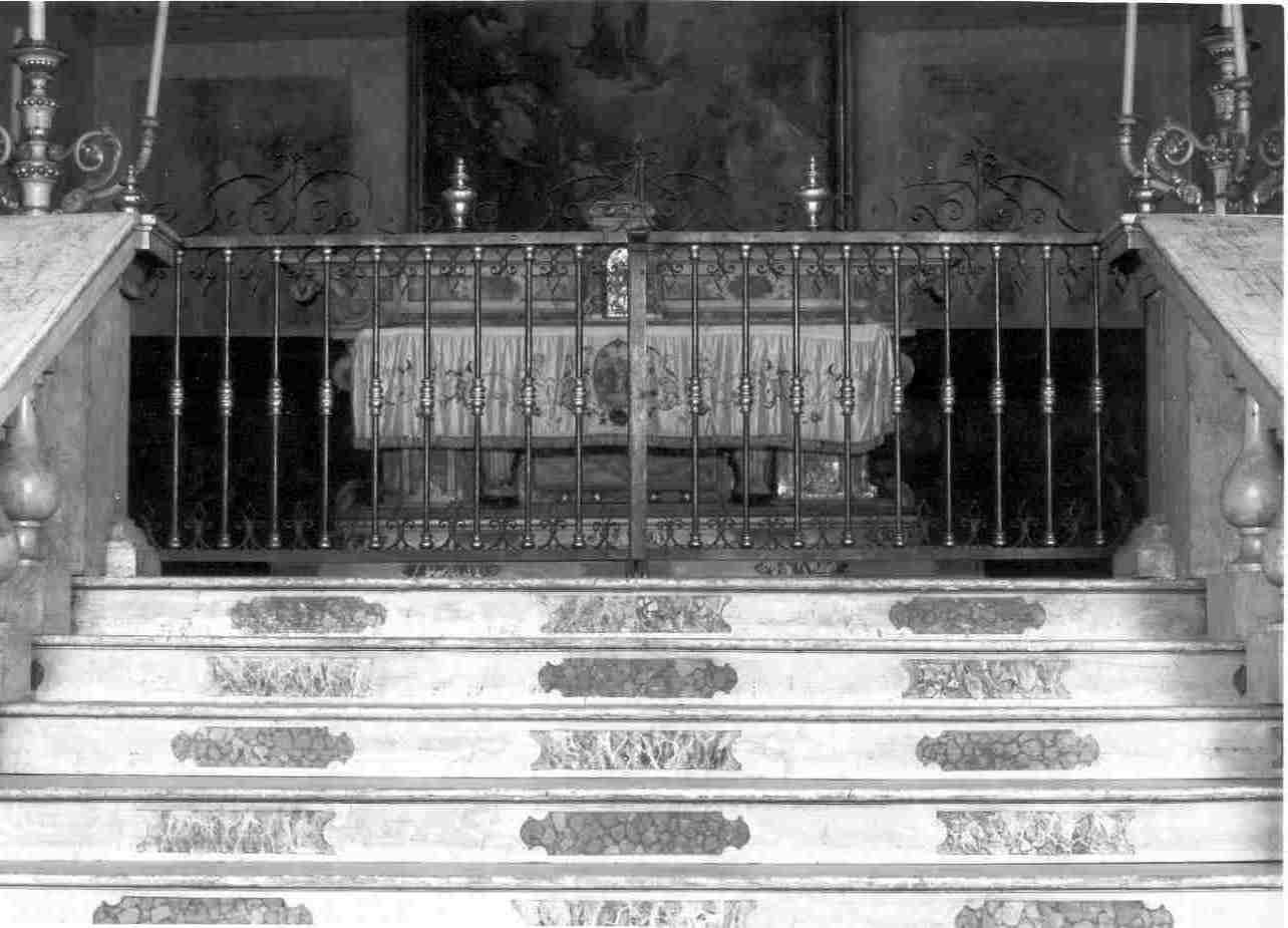 cancellata di balaustrata, opera isolata - ambito bresciano (sec. XIX)