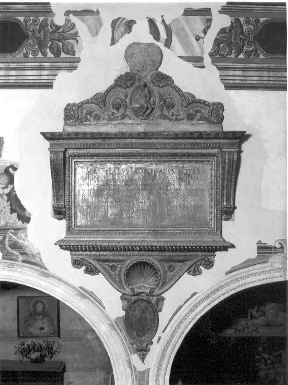 monumento funebre, opera isolata - ambito bresciano (sec. XVI)