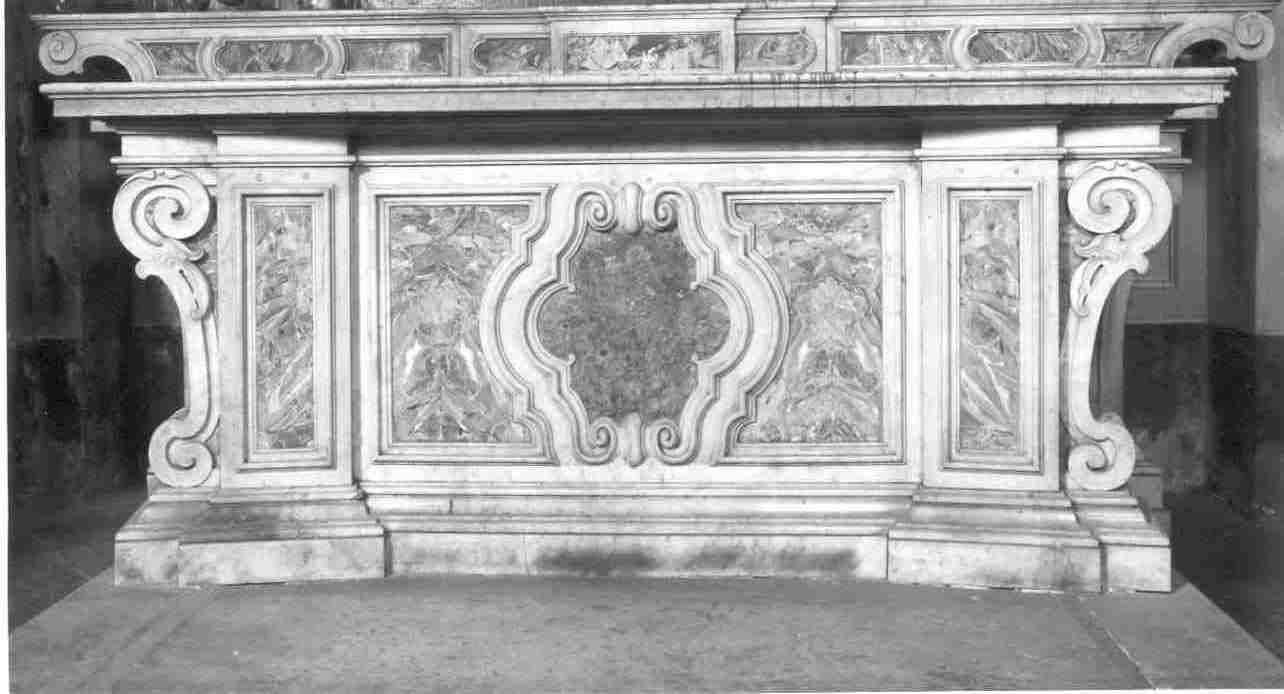 altare - a mensa, opera isolata - bottega bresciana (sec. XVIII)
