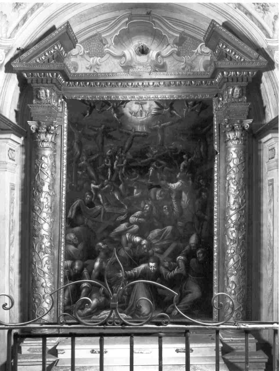 ancona, opera isolata - ambito bresciano (fine/inizio secc. XVI/ XVII)