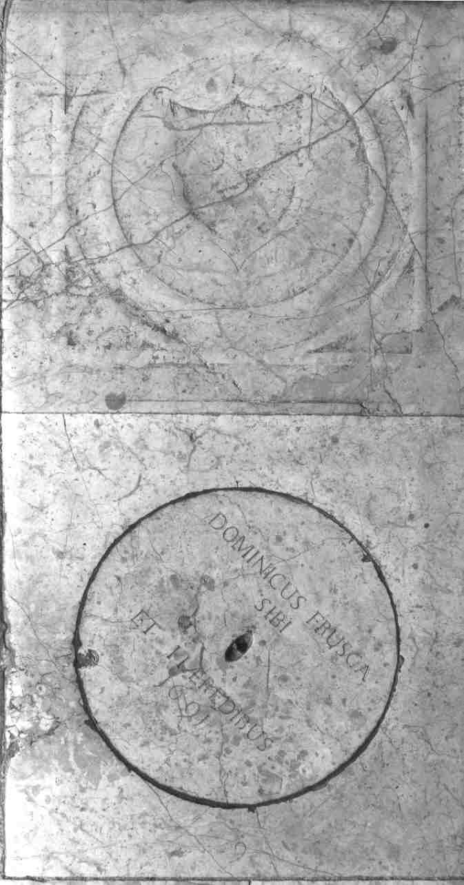 lastra tombale, opera isolata - ambito bresciano (sec. XVII)