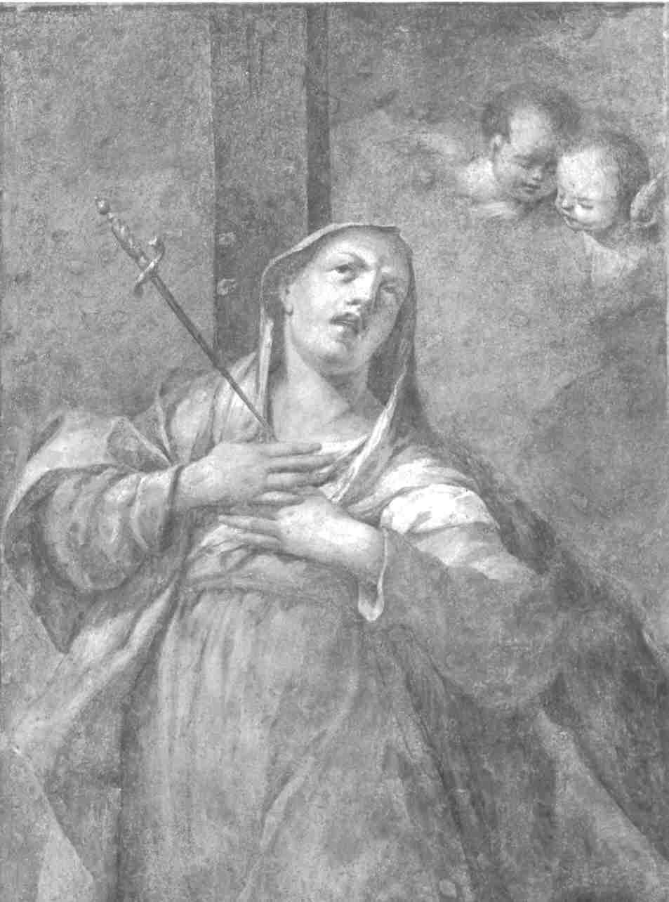 Madonna Addolorata (dipinto, opera isolata) - ambito bresciano (secondo quarto sec. XVIII)