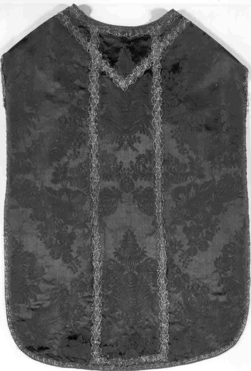 paramento liturgico, opera isolata - manifattura italiana (seconda metà sec. XIX)