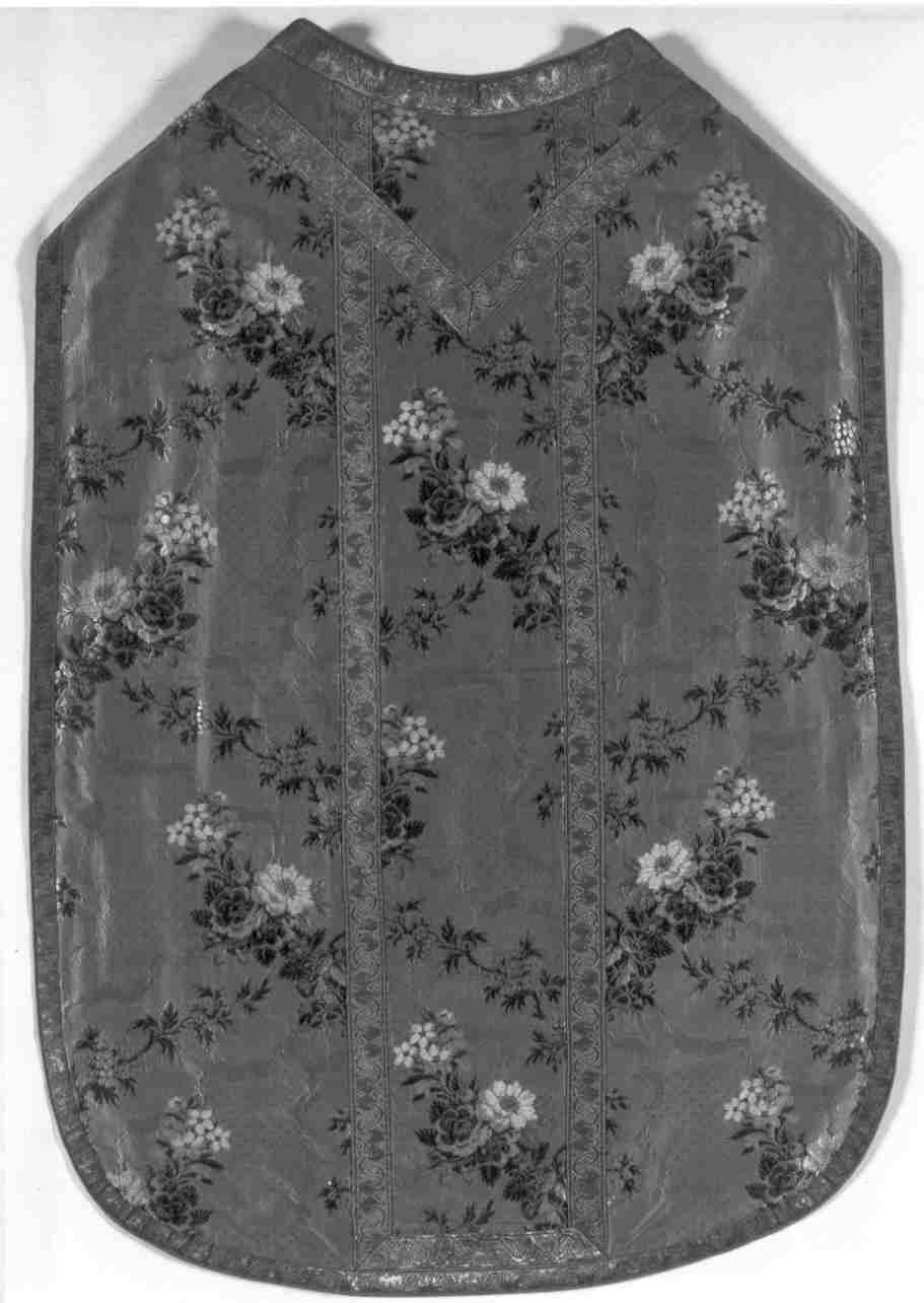 paramento liturgico, opera isolata - manifattura italiana (seconda metà sec. XVIII)