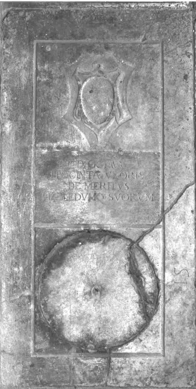 lastra tombale, opera isolata - ambito bresciano (terzo quarto sec. XVIII)