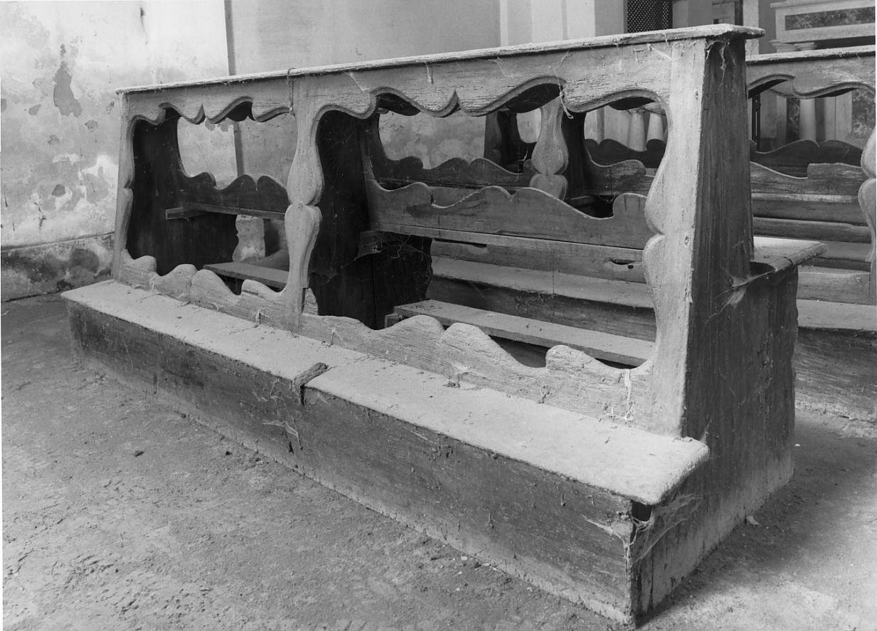 panca - ambito mantovano (sec. XVIII)