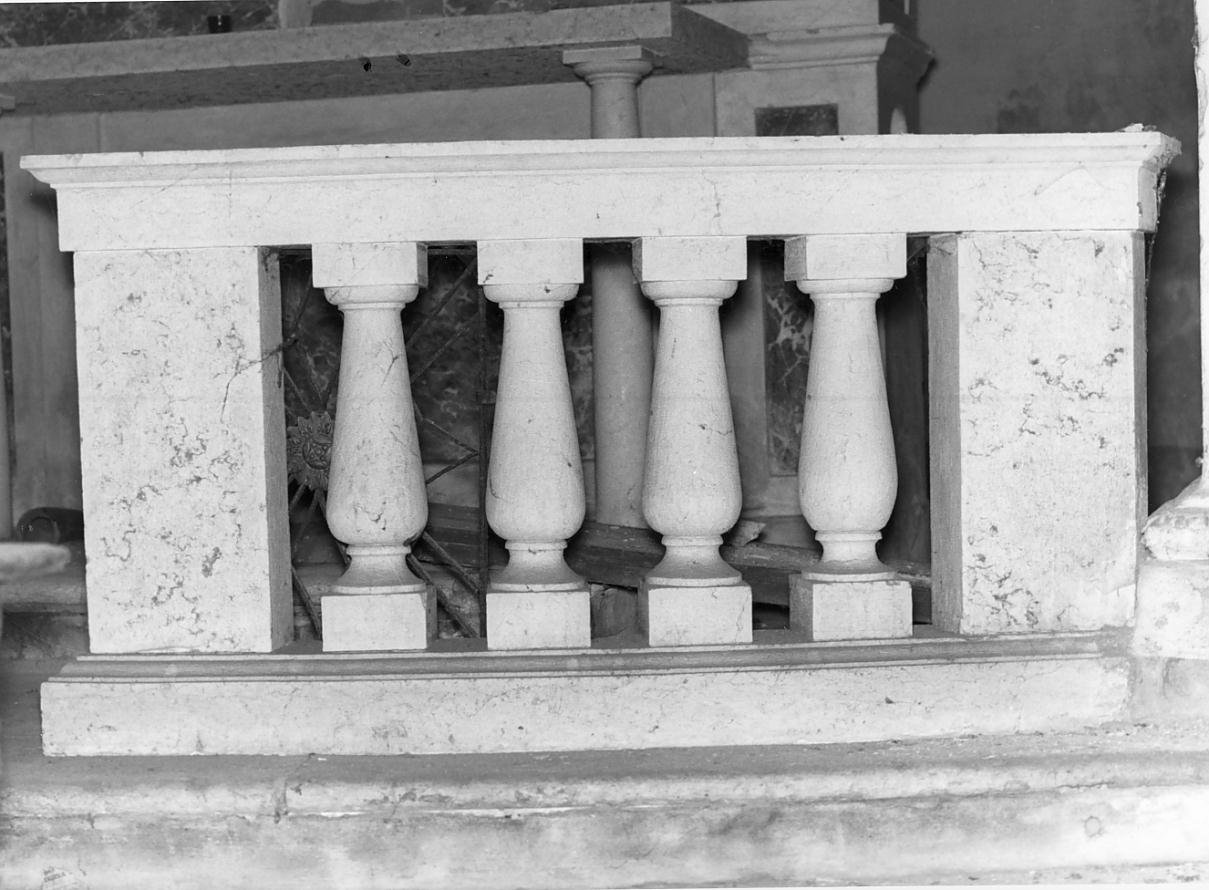 balaustrata - ambito mantovano (secc. XIX/ XX)