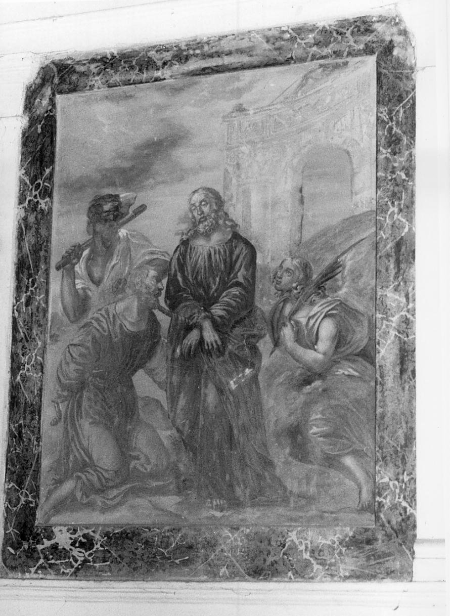 Martirio di San Cosma e San Damiano (?) (dipinto) - ambito mantovano (secc. XVII/ XVIII)