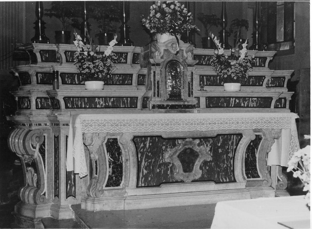 altare maggiore - ambito mantovano (sec. XVIII)