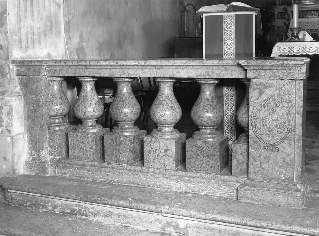 balaustrata - ambito mantovano (sec. XVII)