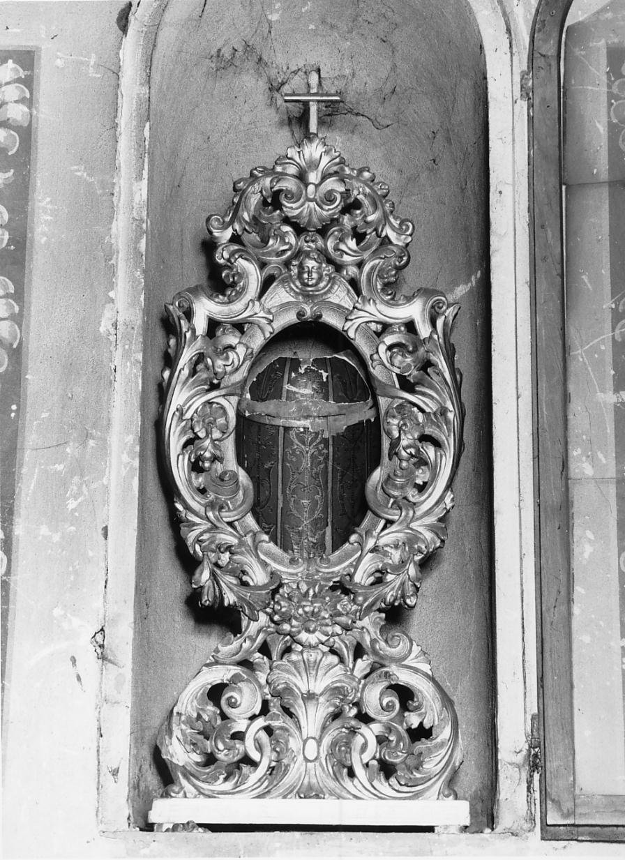 reliquiario - a ostensorio - ambito mantovano (seconda metà sec. XIX)