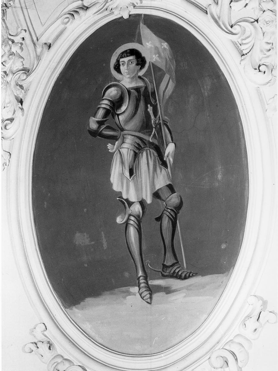 San Luigi Gonzaga (dipinto) di Pizzini Ettore da Udine (sec. XX)