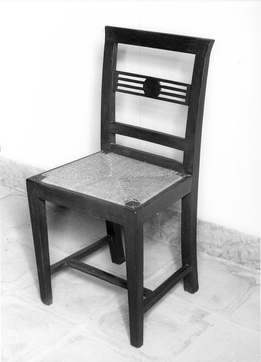 sedia - ambito mantovano (sec. XX)