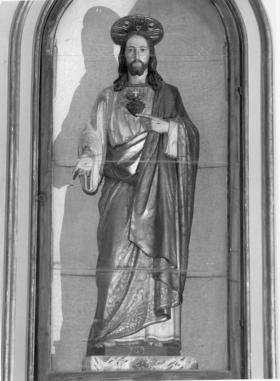 Sacro Cuore di Gesù (statua) - ambito mantovano (secc. XIX/ XX)
