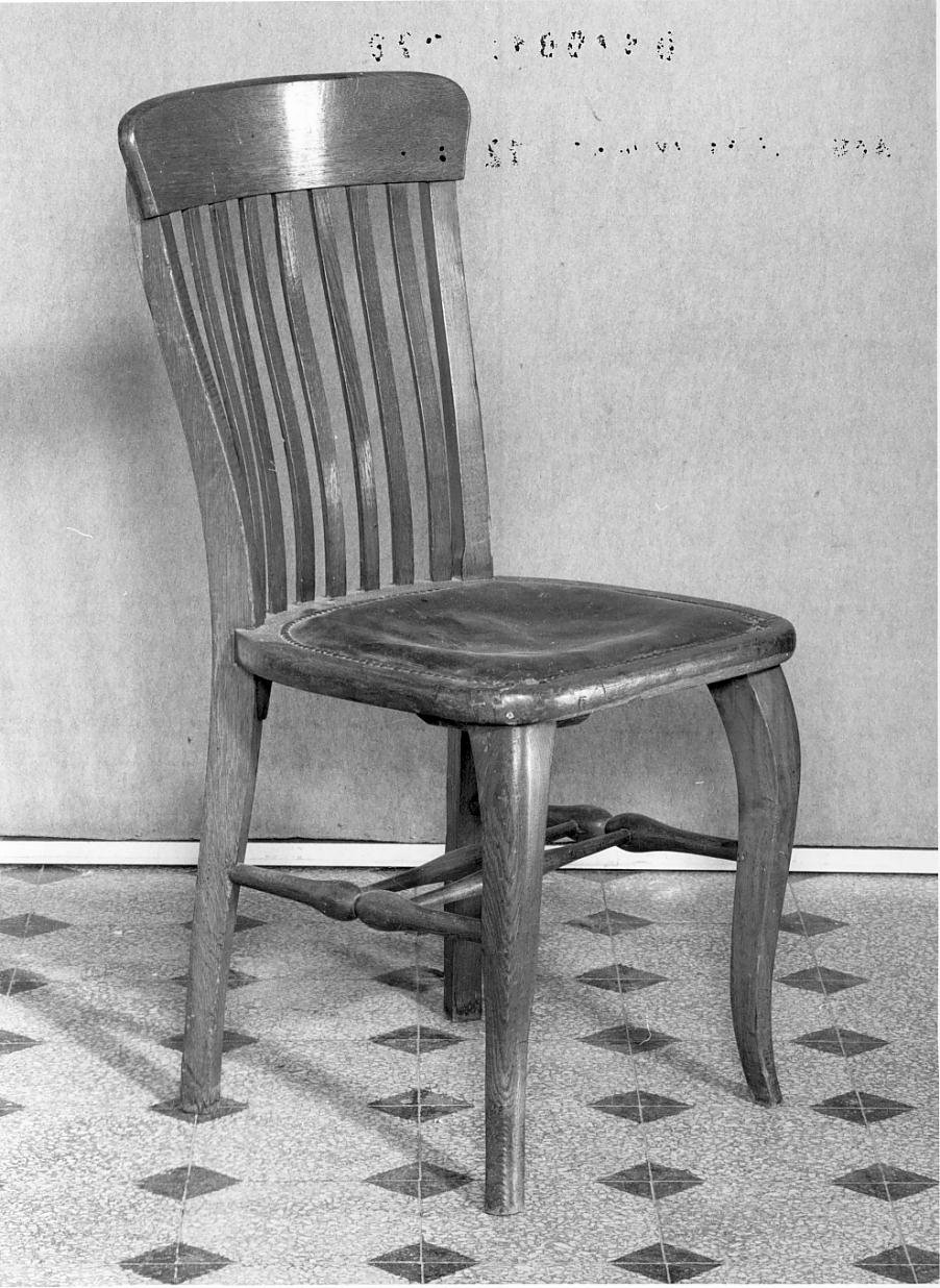 sedia - ambito mantovano (sec. XX)