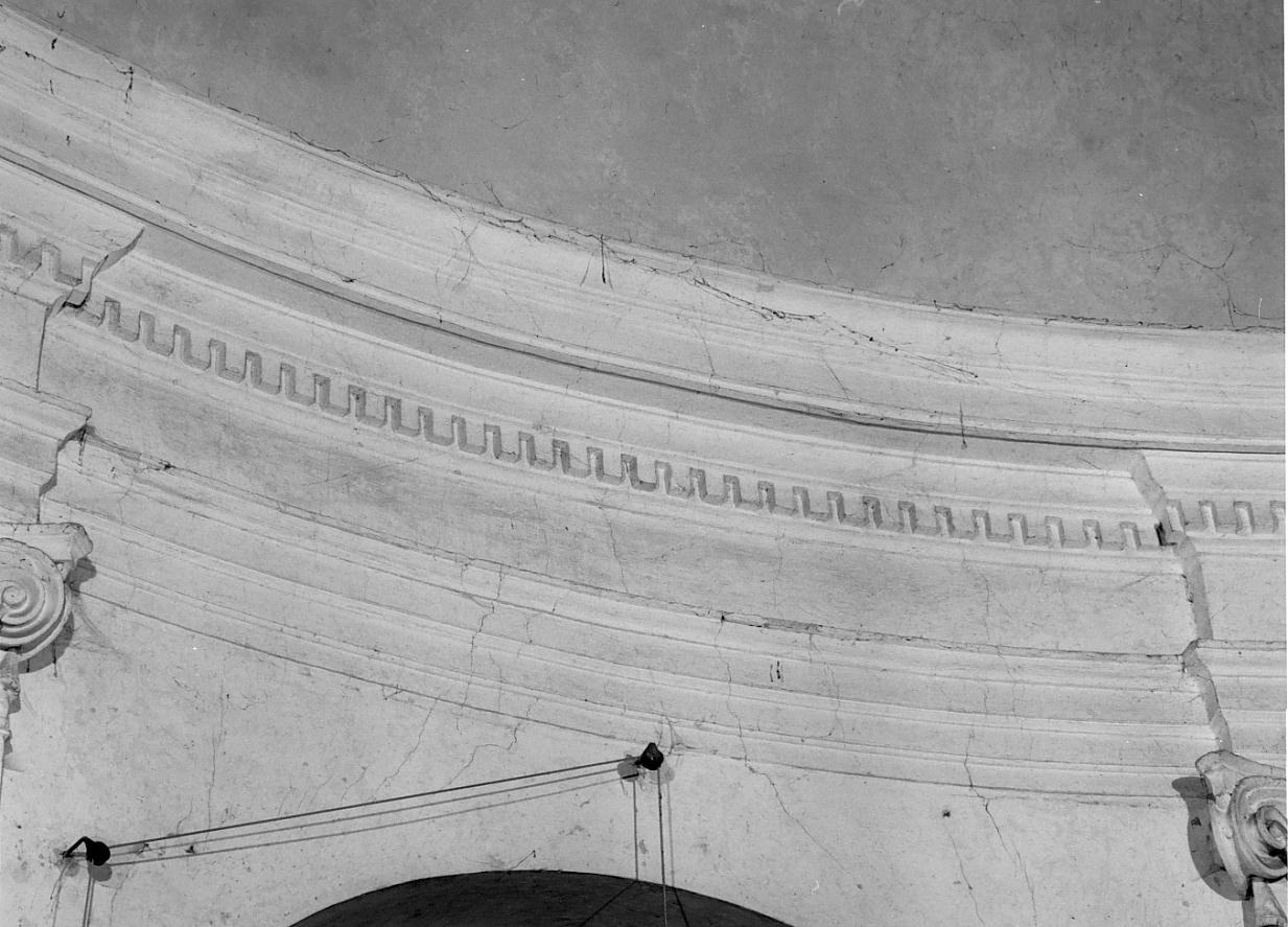 cornice architettonica - ambito mantovano (terzo quarto sec. XVII)