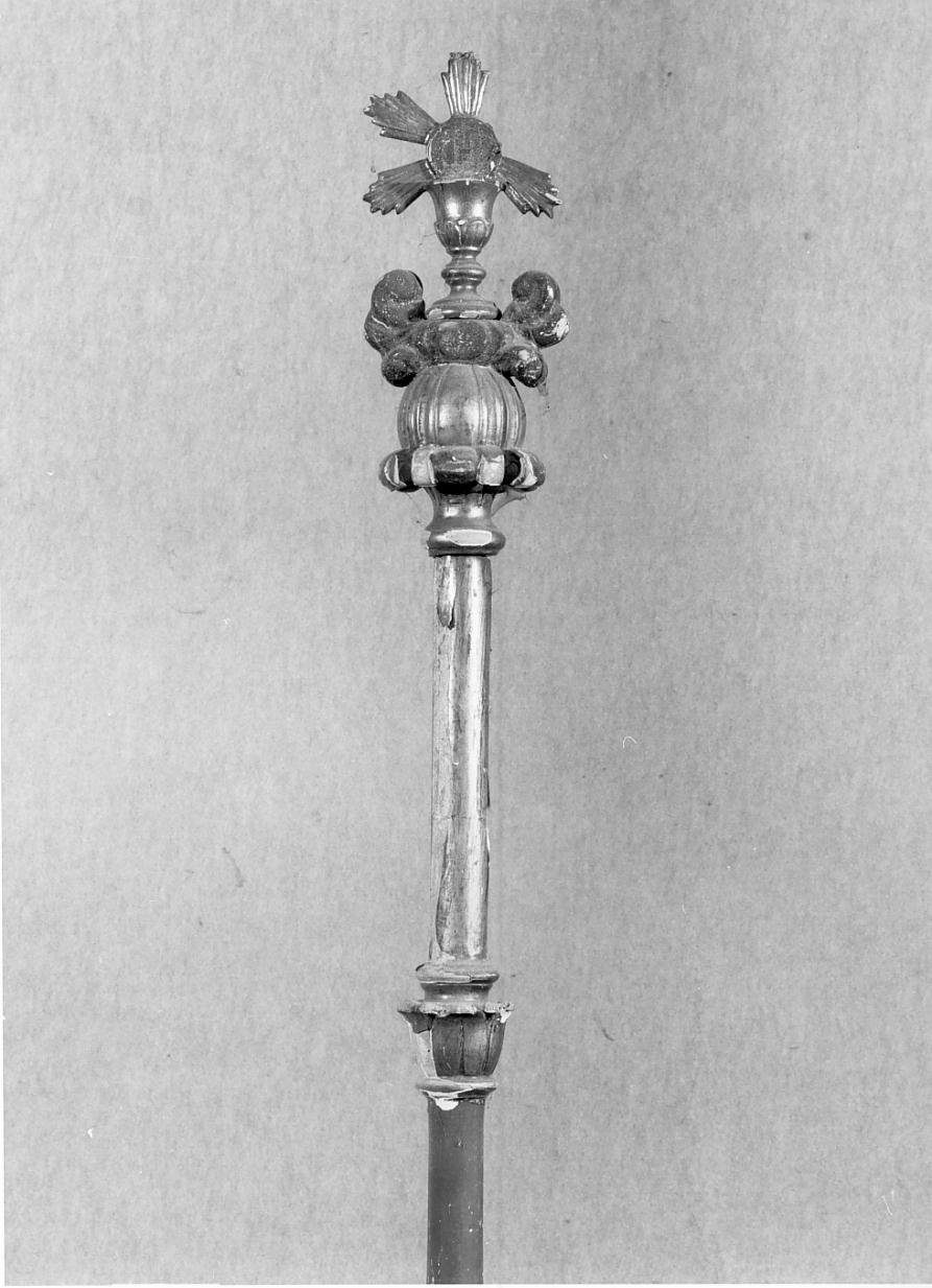 mazza processionale - ambito mantovano (sec. XIX)