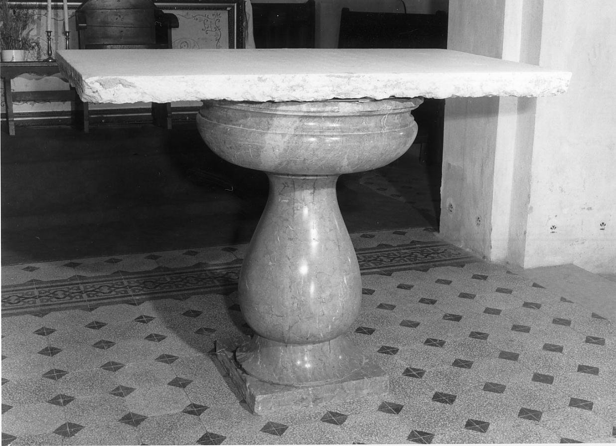 fonte battesimale - ambito mantovano (sec. XIX)