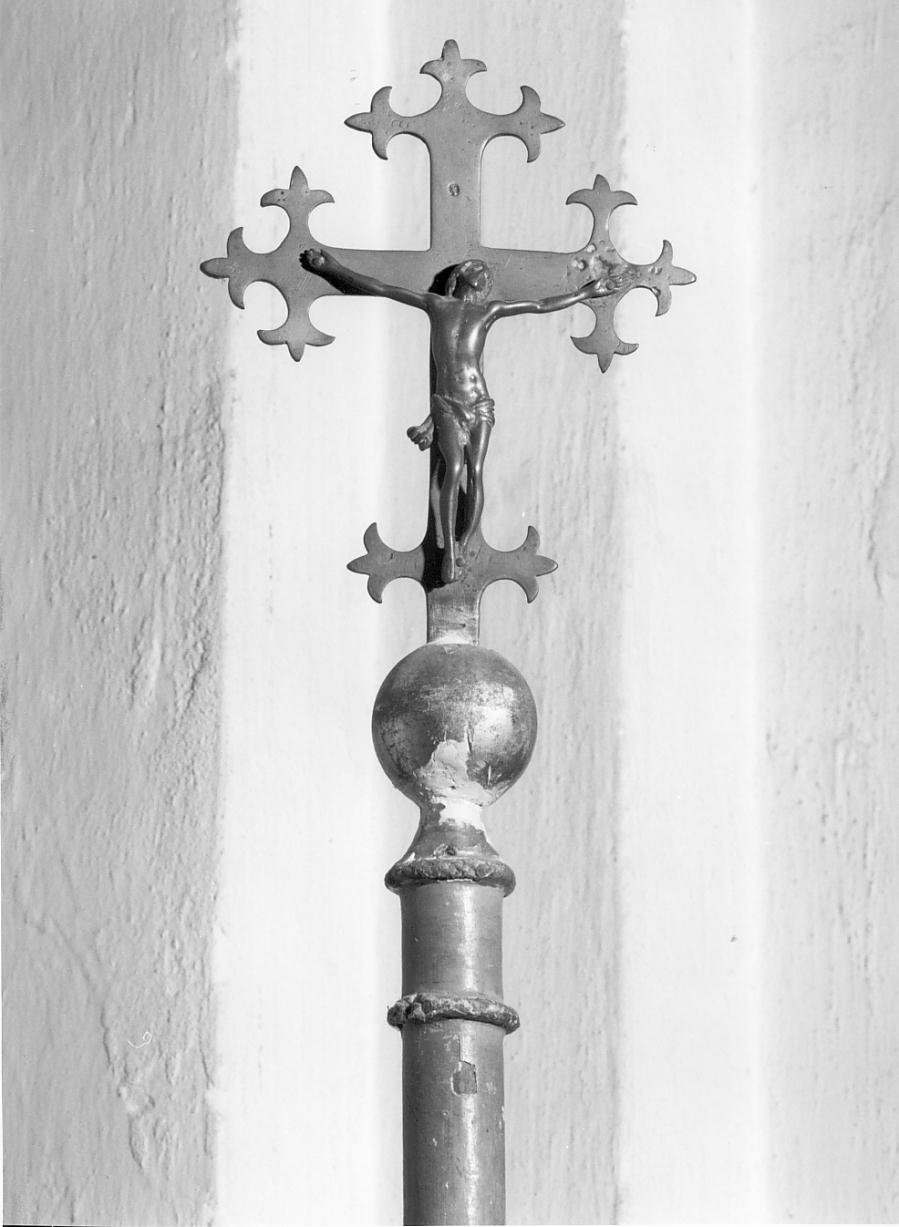 croce processionale - ambito mantovano (sec. XIX)