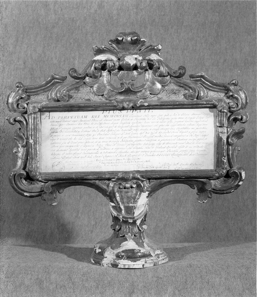 cartagloria - ambito mantovano (primo quarto sec. XIX)