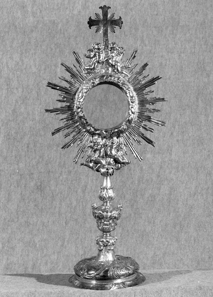 ostensorio - ambito mantovano (sec. XVII)