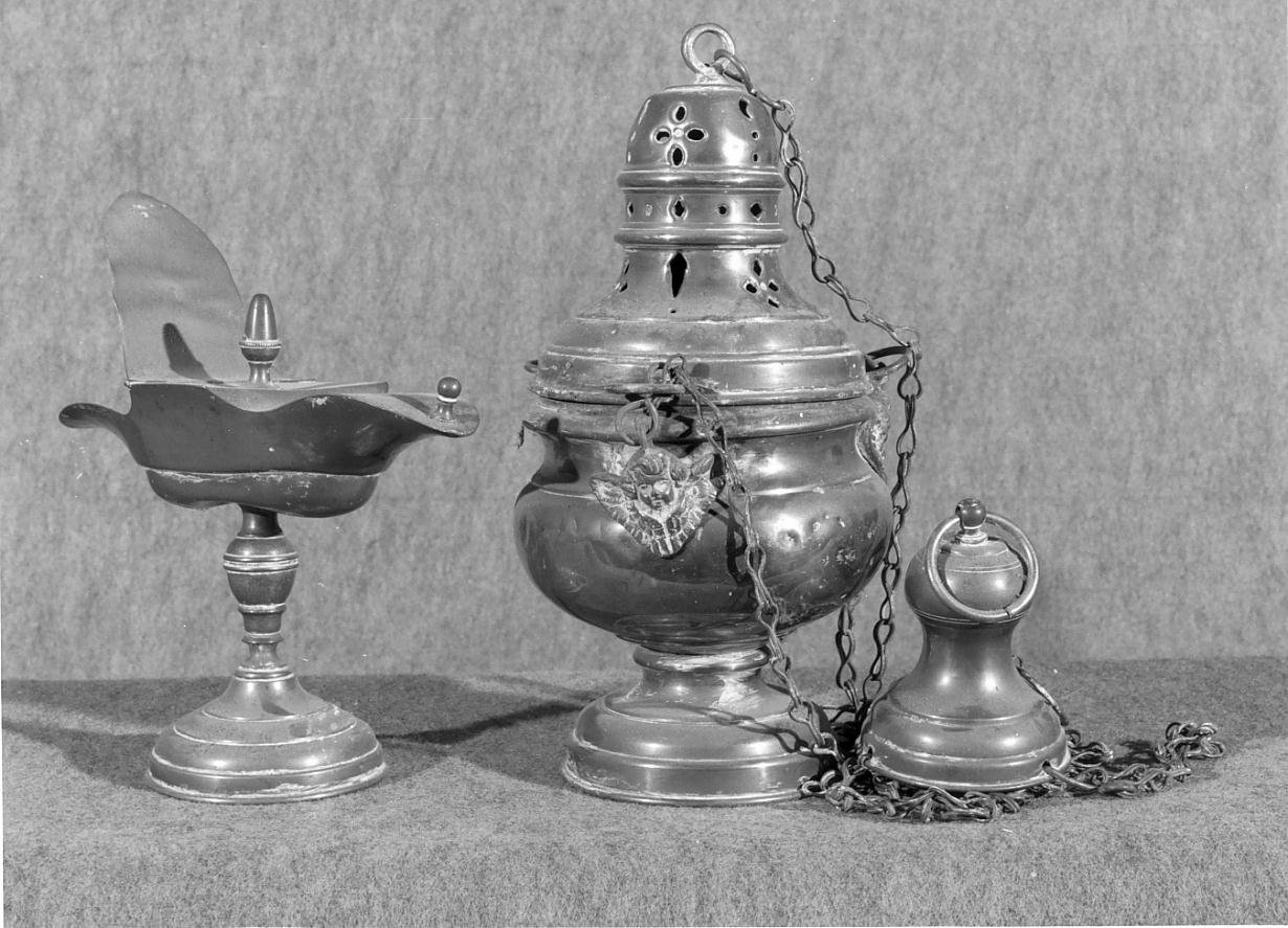 servizio per incensazione - ambito mantovano (sec. XIX)