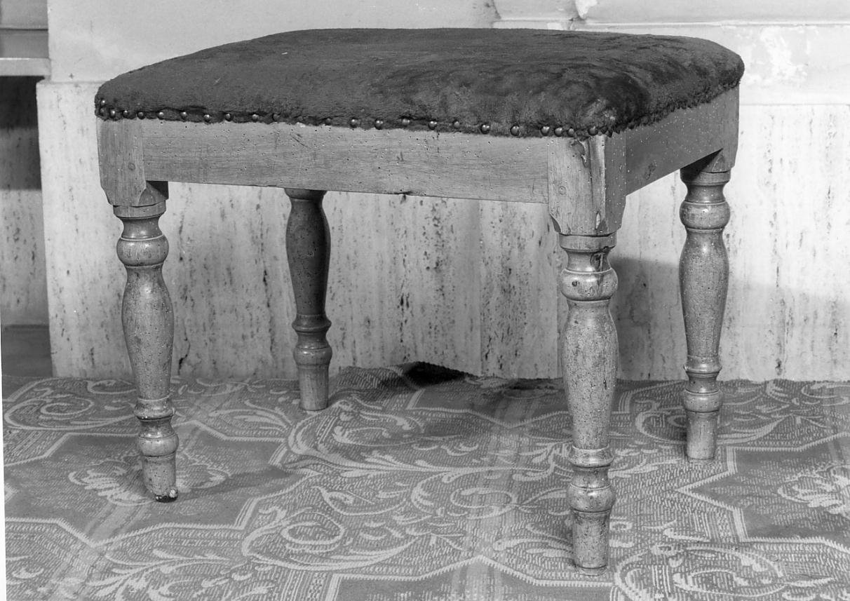 sgabello - ambito mantovano (sec. XIX)