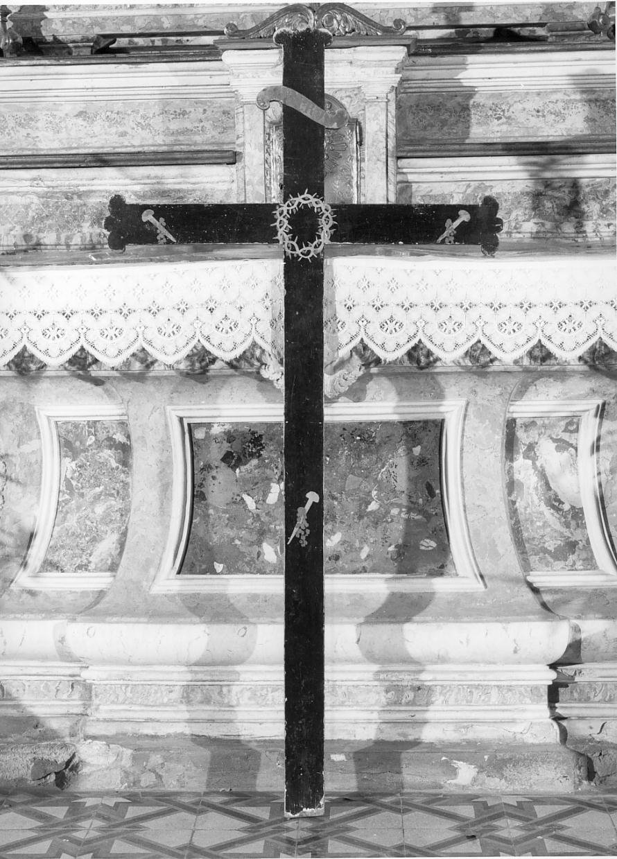 croce processionale - ambito mantovano (sec. XX)