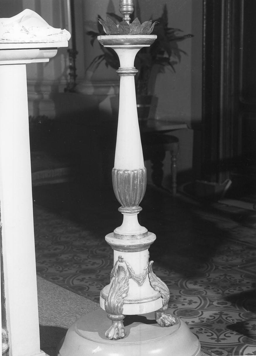 candelabro - ambito mantovano (prima metà sec. XIX)