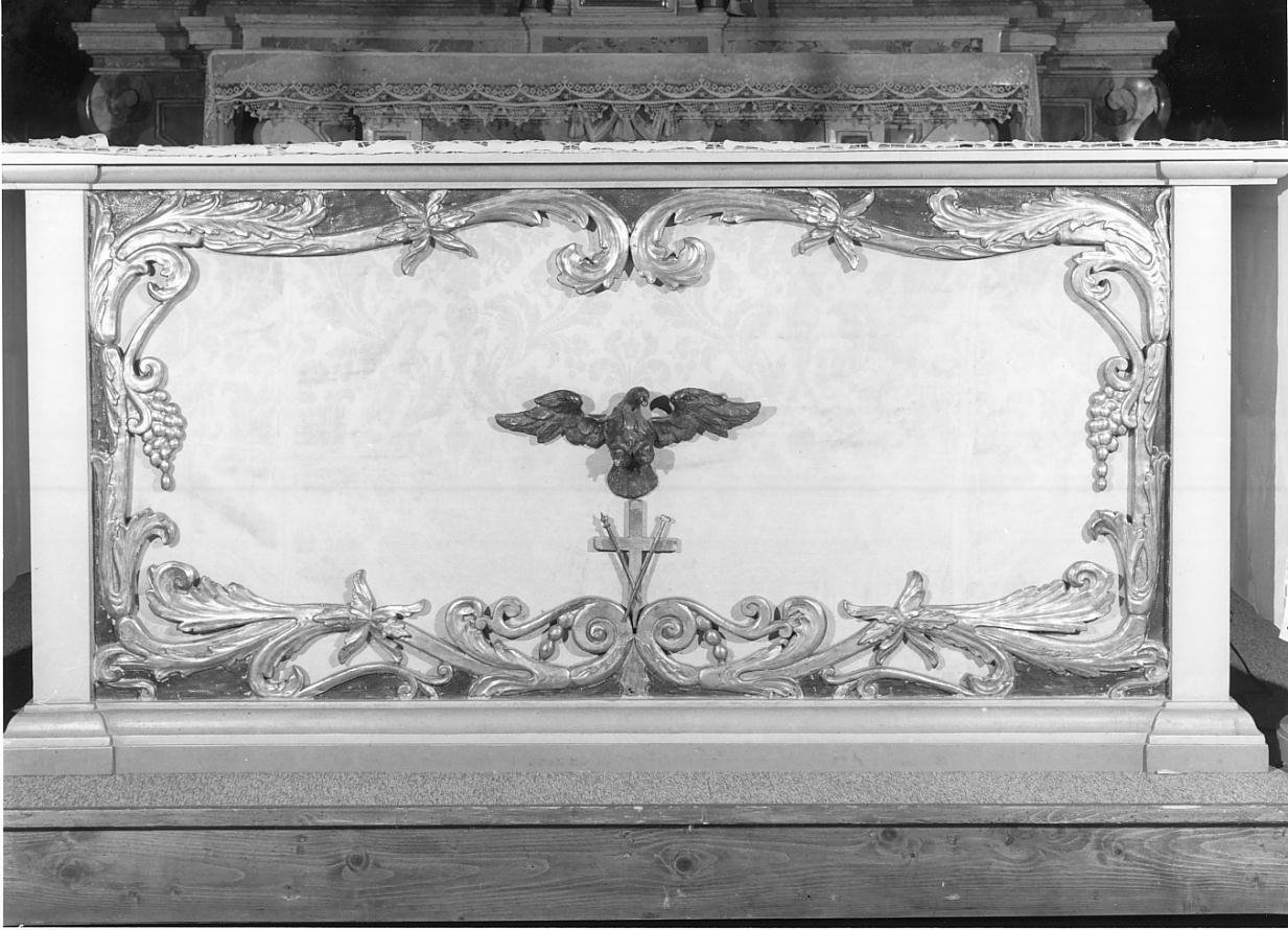 paliotto - ambito mantovano (ultimo quarto sec. XVIII)