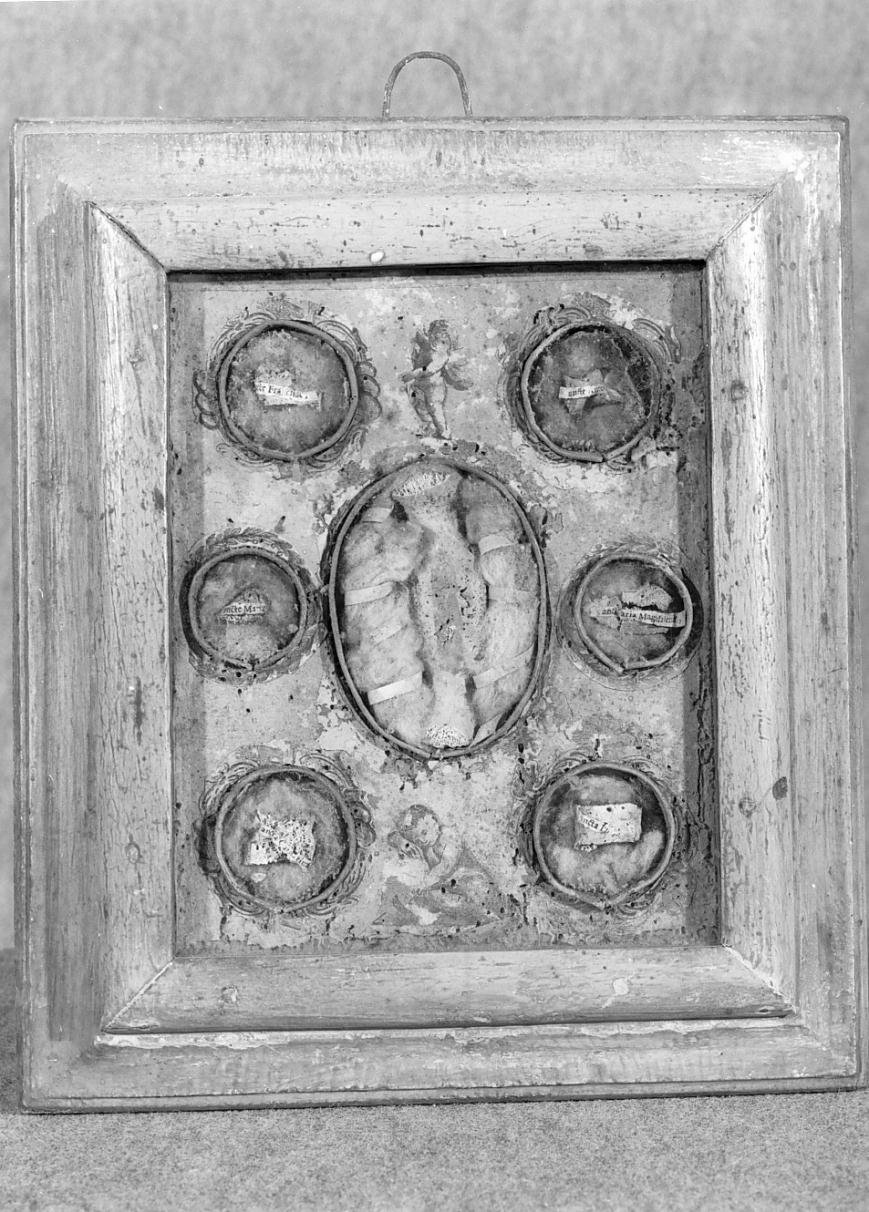 reliquiario - ambito mantovano (sec. XIX)