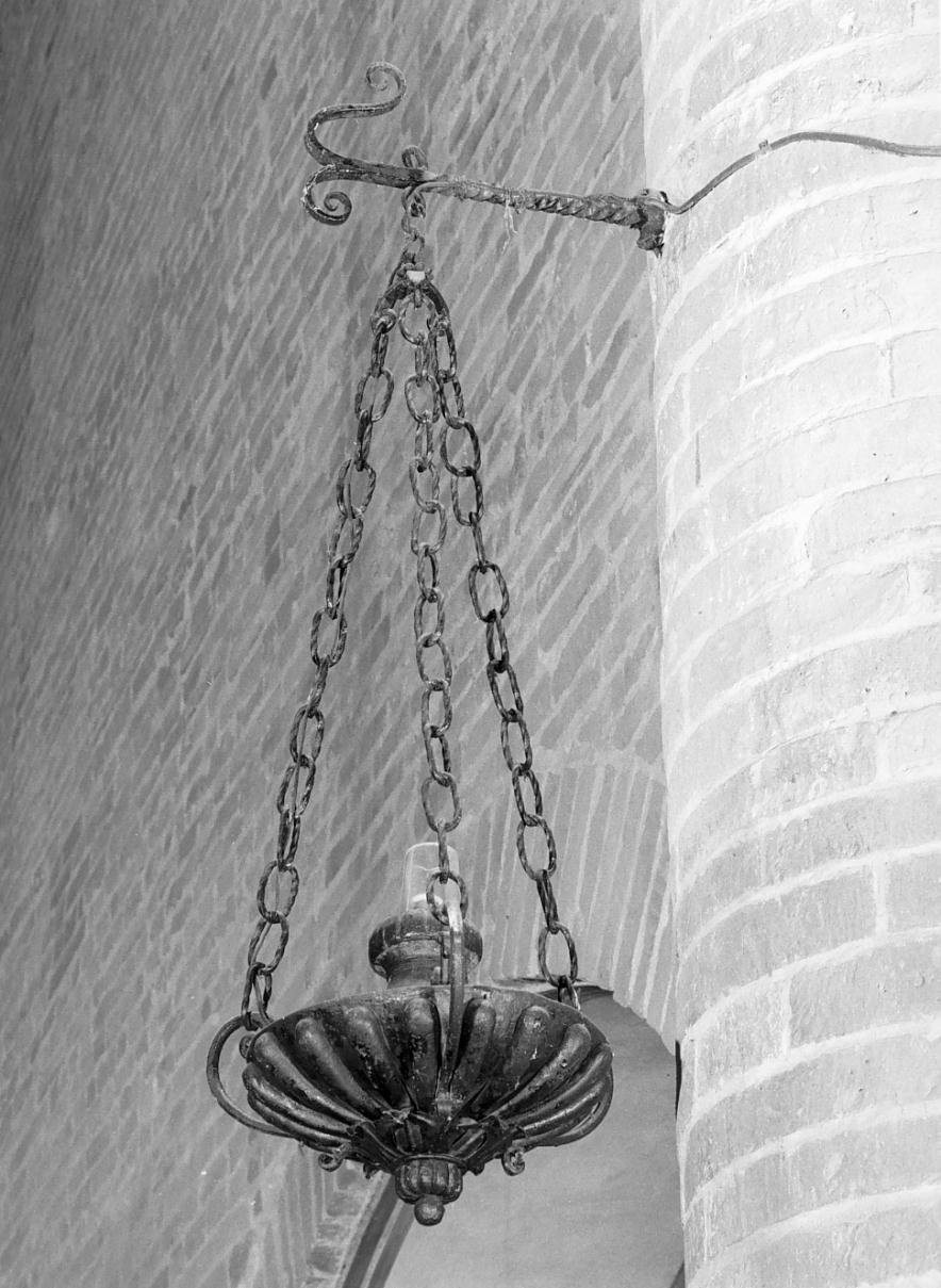 lampada pensile - ambito mantovano (secondo quarto sec. XX)