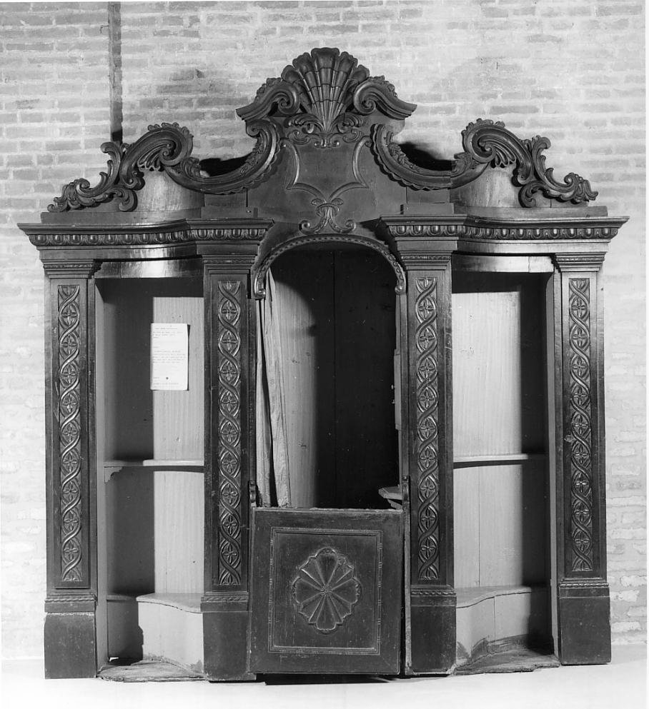 confessionale - ambito mantovano (prima metà sec. XIX)