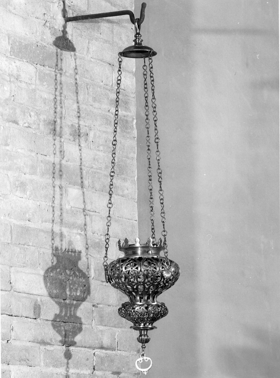 lampada pensile - ambito mantovano (metà sec. XX)