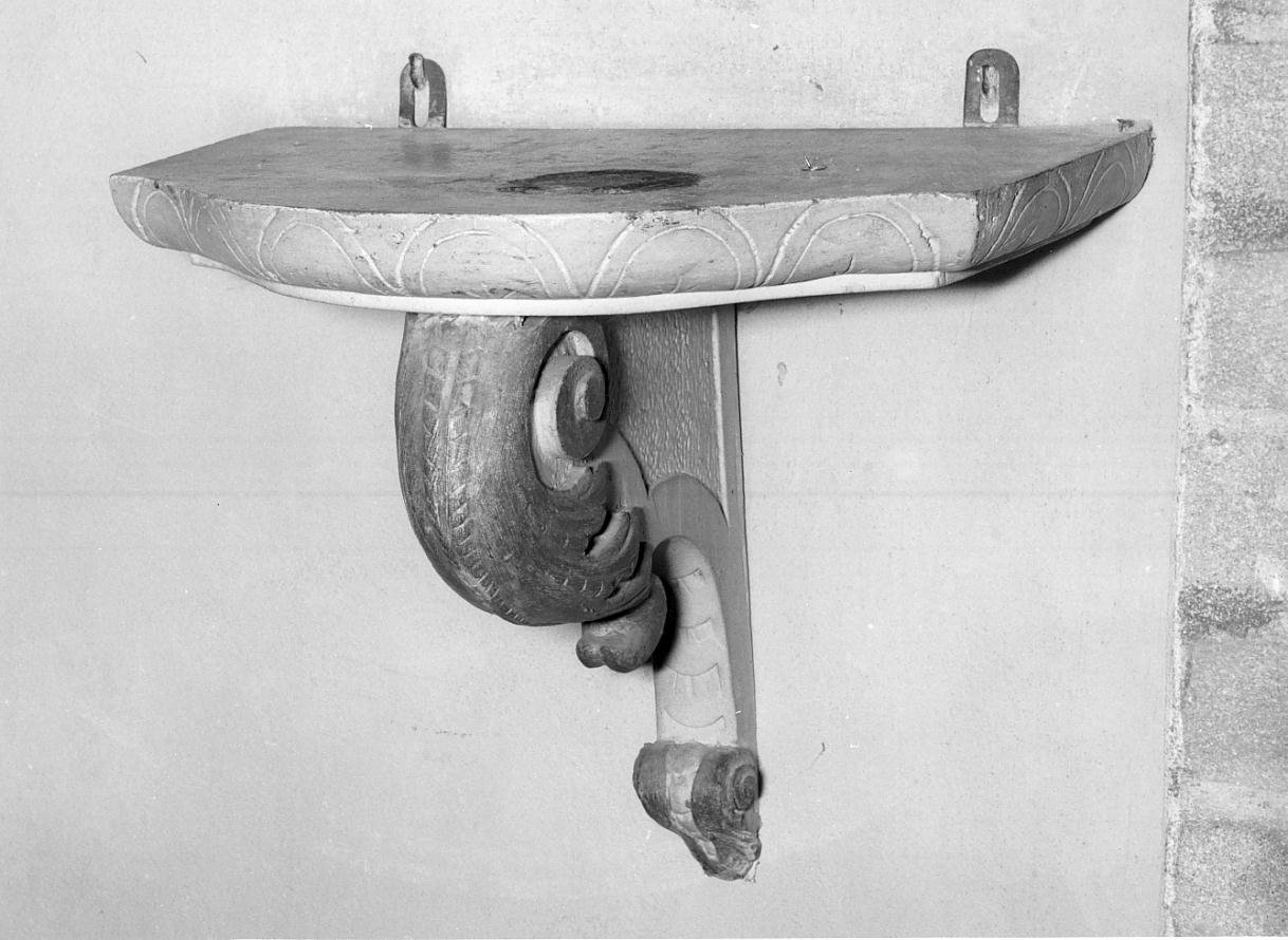 mensola - ambito mantovano (seconda metà sec. XVIII)