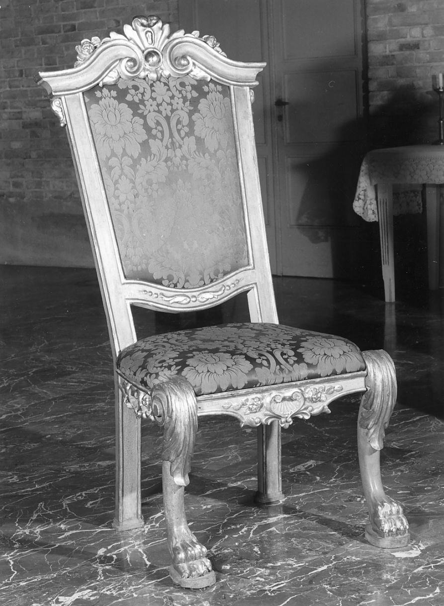 sedia - ambito mantovano (prima metà sec. XIX)