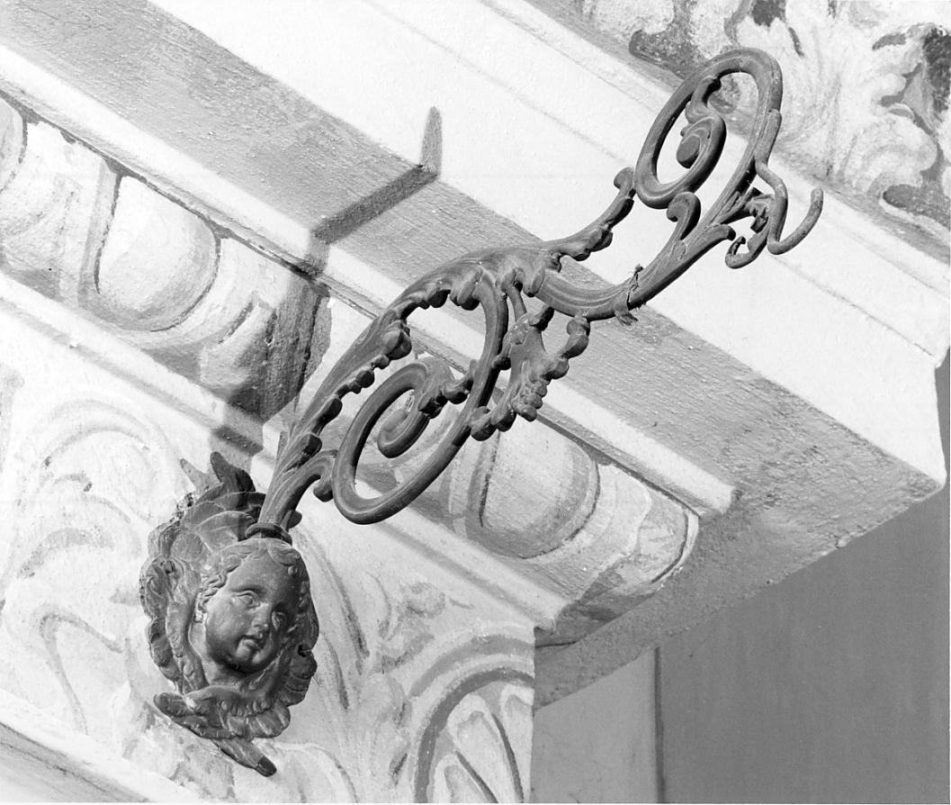 candeliere da parete, serie - ambito cremonese (inizio sec. XX)