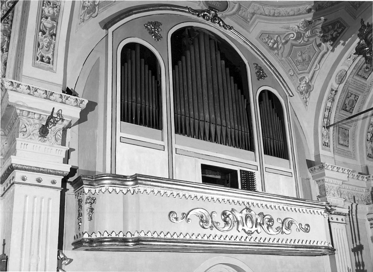 cassa d'organo, insieme di Brioschi Alessandro (inizio sec. XX)