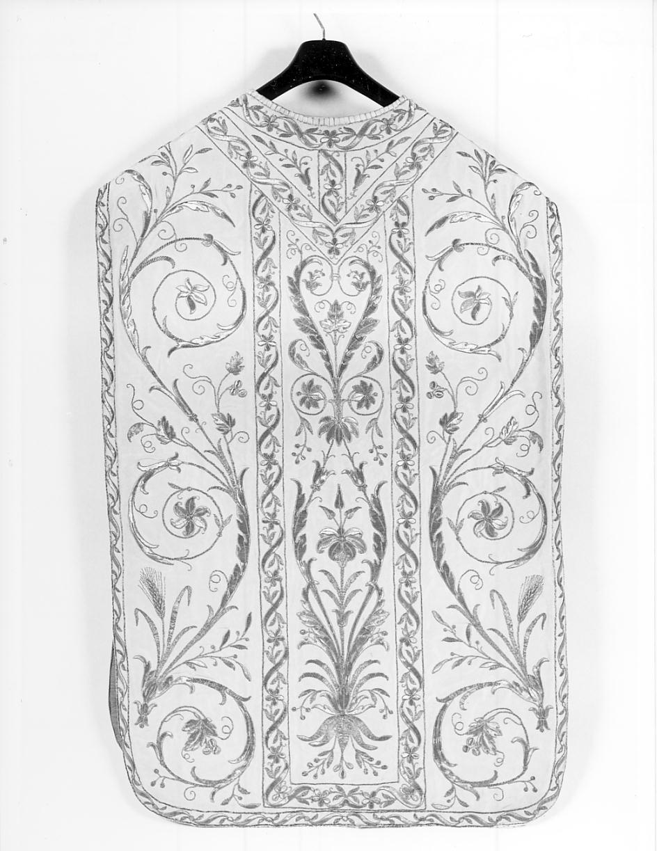 paramento liturgico, insieme - ambito cremonese (seconda metà sec. XVIII)