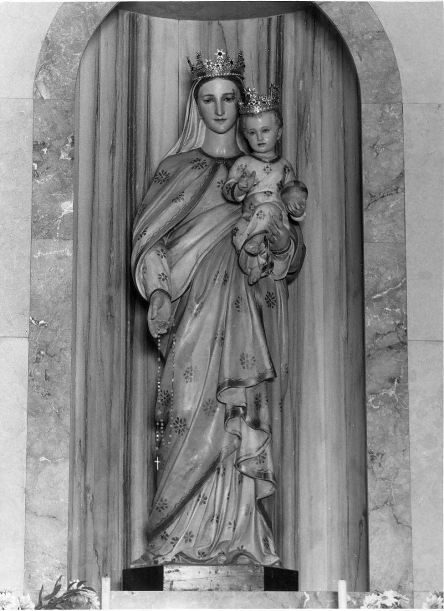 Madonna del rosario (statua) - ambito mantovano (fine/inizio secc. XIX/ XX)
