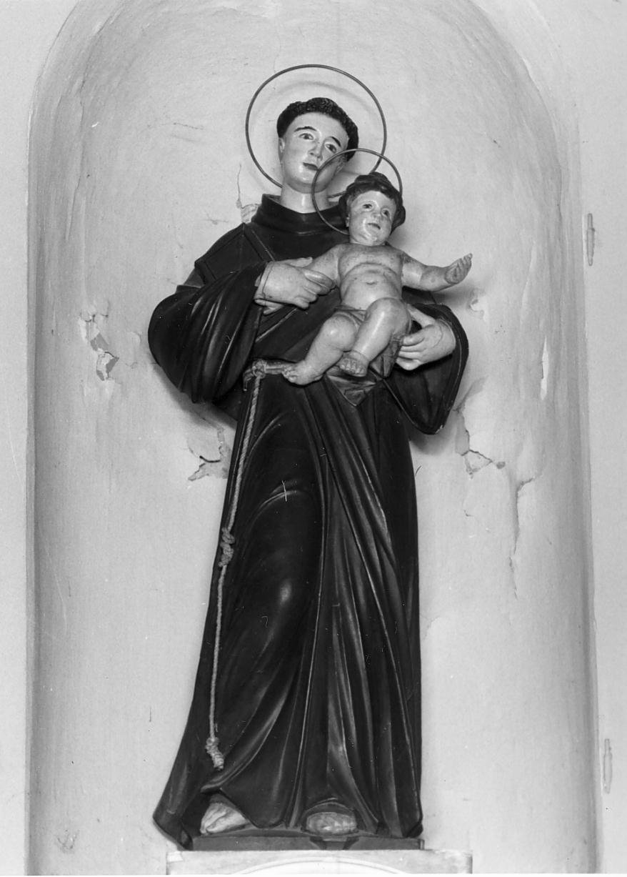 Sant'Antonio da Padova (statua) - ambito mantovano (seconda metà sec. XVIII)
