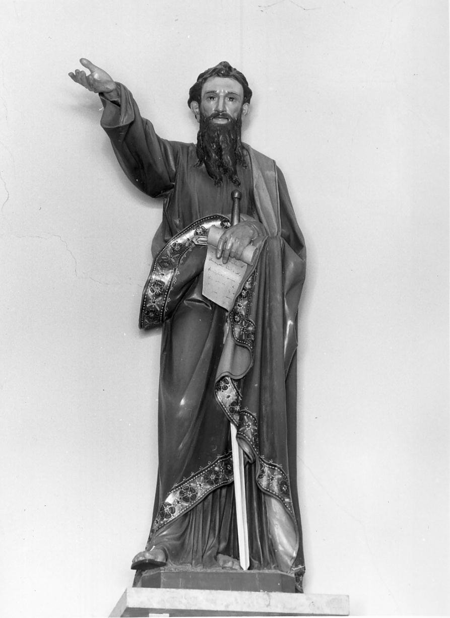 San Paolo Apostolo (statua) - ambito trentino (sec. XX)