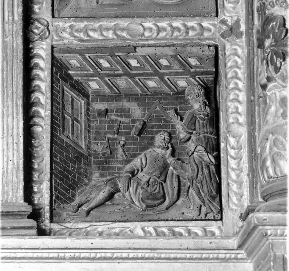 sogno di San Giuseppe (rilievo, ciclo) - ambito mantovano, ambito cremonese (prima metà sec. XVII)
