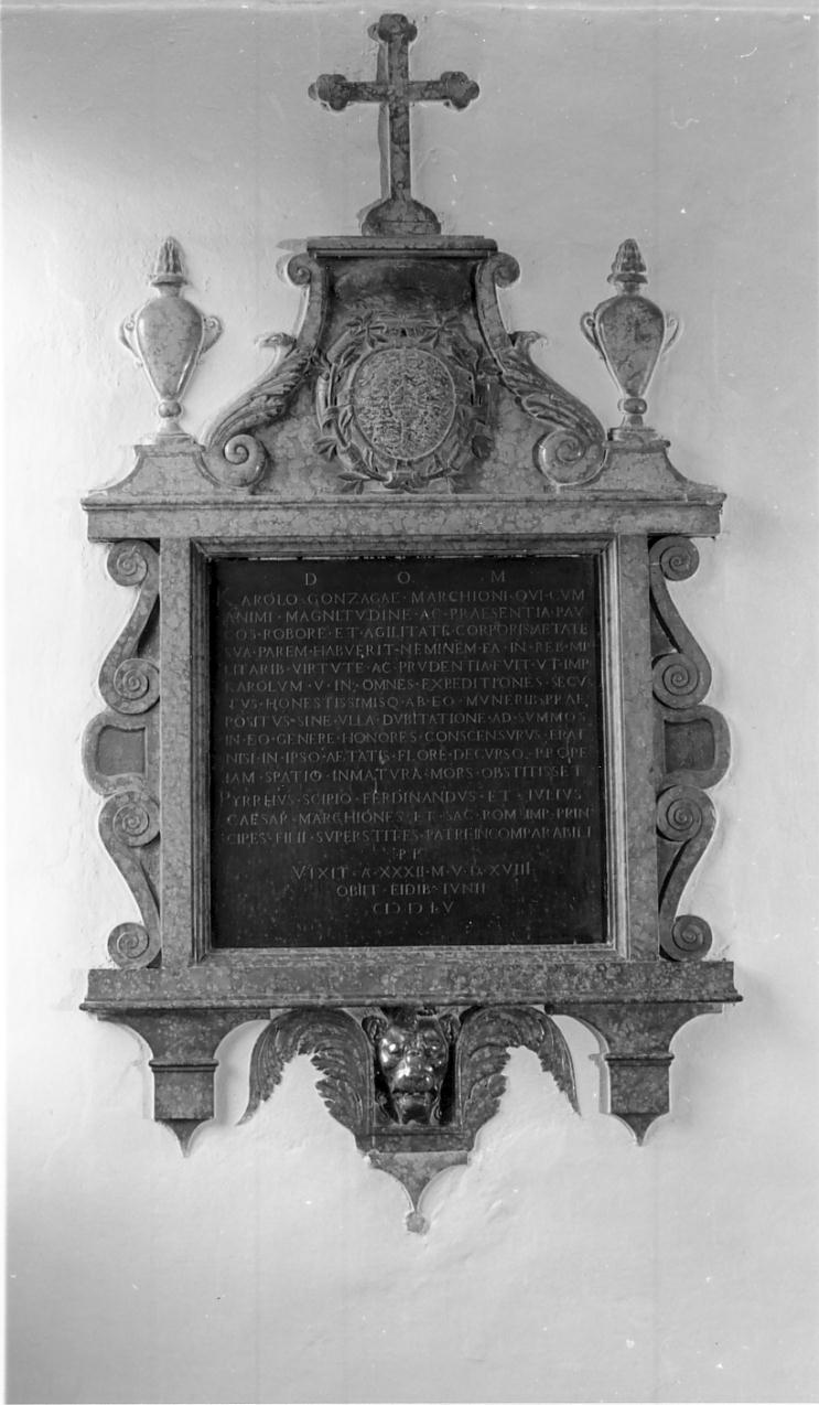 monumento funebre, opera isolata - ambito lombardo (metà sec. XVI)