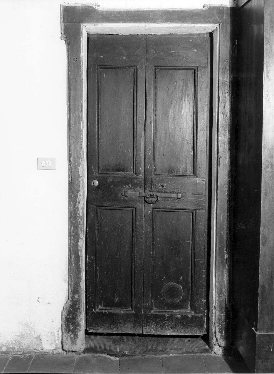 porta, opera isolata - ambito mantovano (seconda metà sec. XVIII)