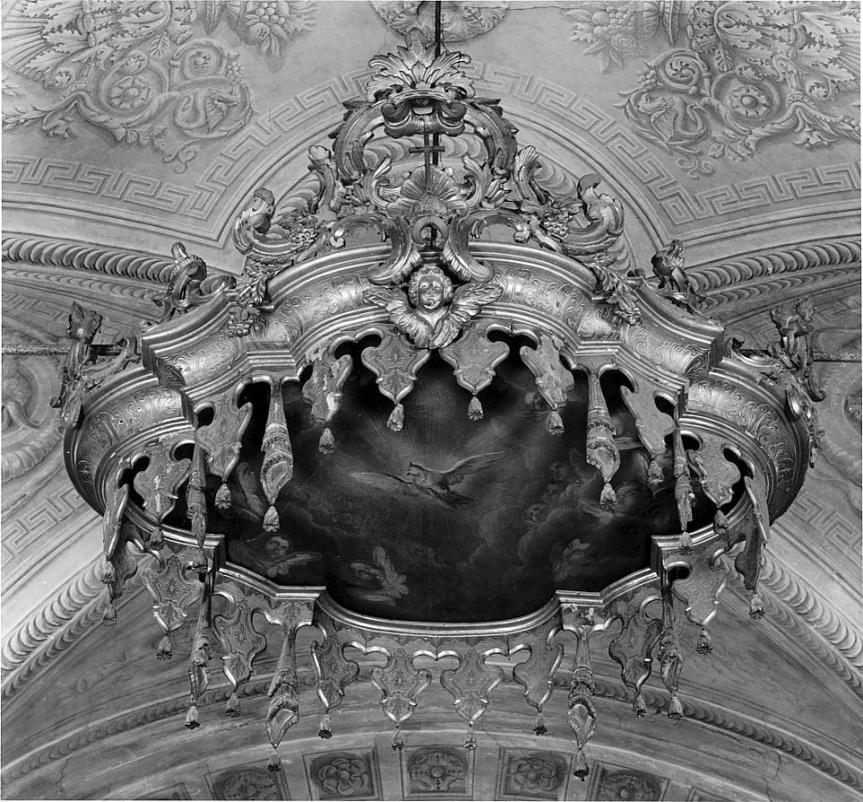 baldacchino processionale - a cielo rigido, opera isolata - ambito cremonese (primo quarto sec. XVIII)