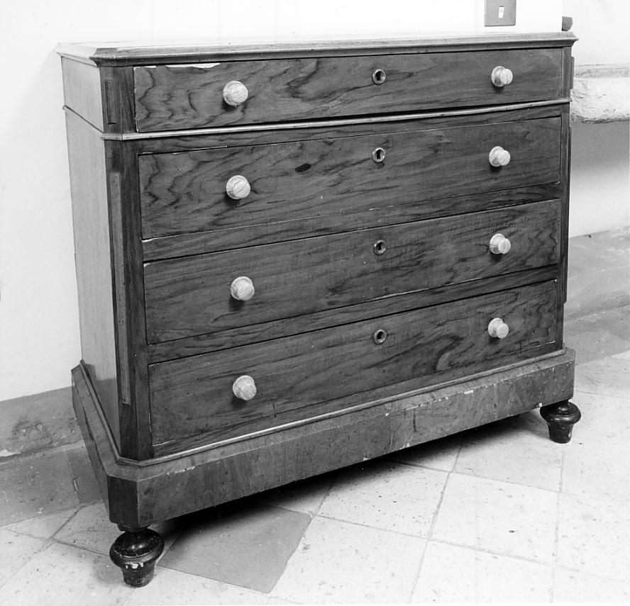 cassettone, opera isolata - ambito cremonese (seconda metà sec. XIX)