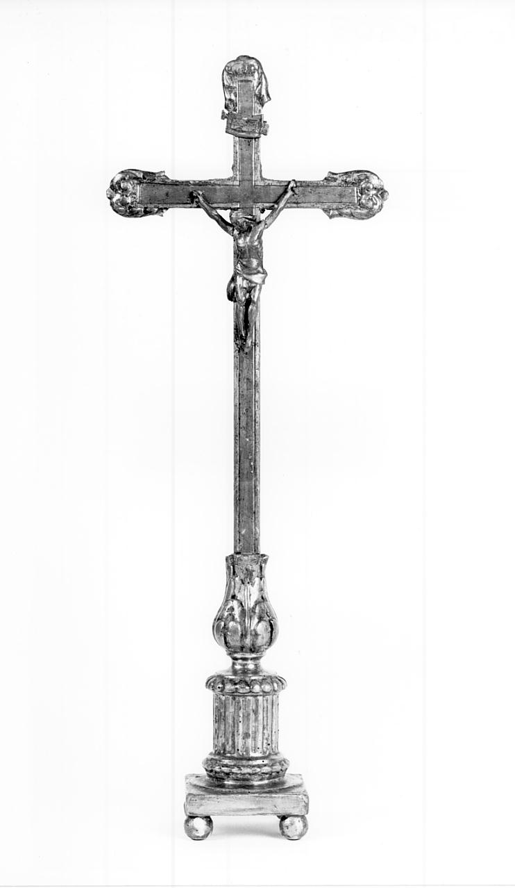 croce d'altare, opera isolata - ambito cremonese (primo quarto sec. XIX)