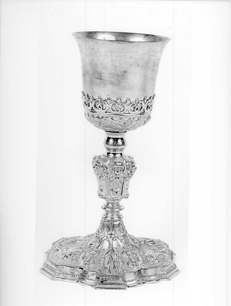 calice, opera isolata - ambito bresciano (seconda metà sec. XVII)